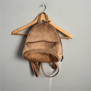 Tignanello Brown Leather Backpack